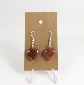 Carnelian Earrings, Handmade, Bohemian Gemstone Jewelry, Vitality Stone, Gift